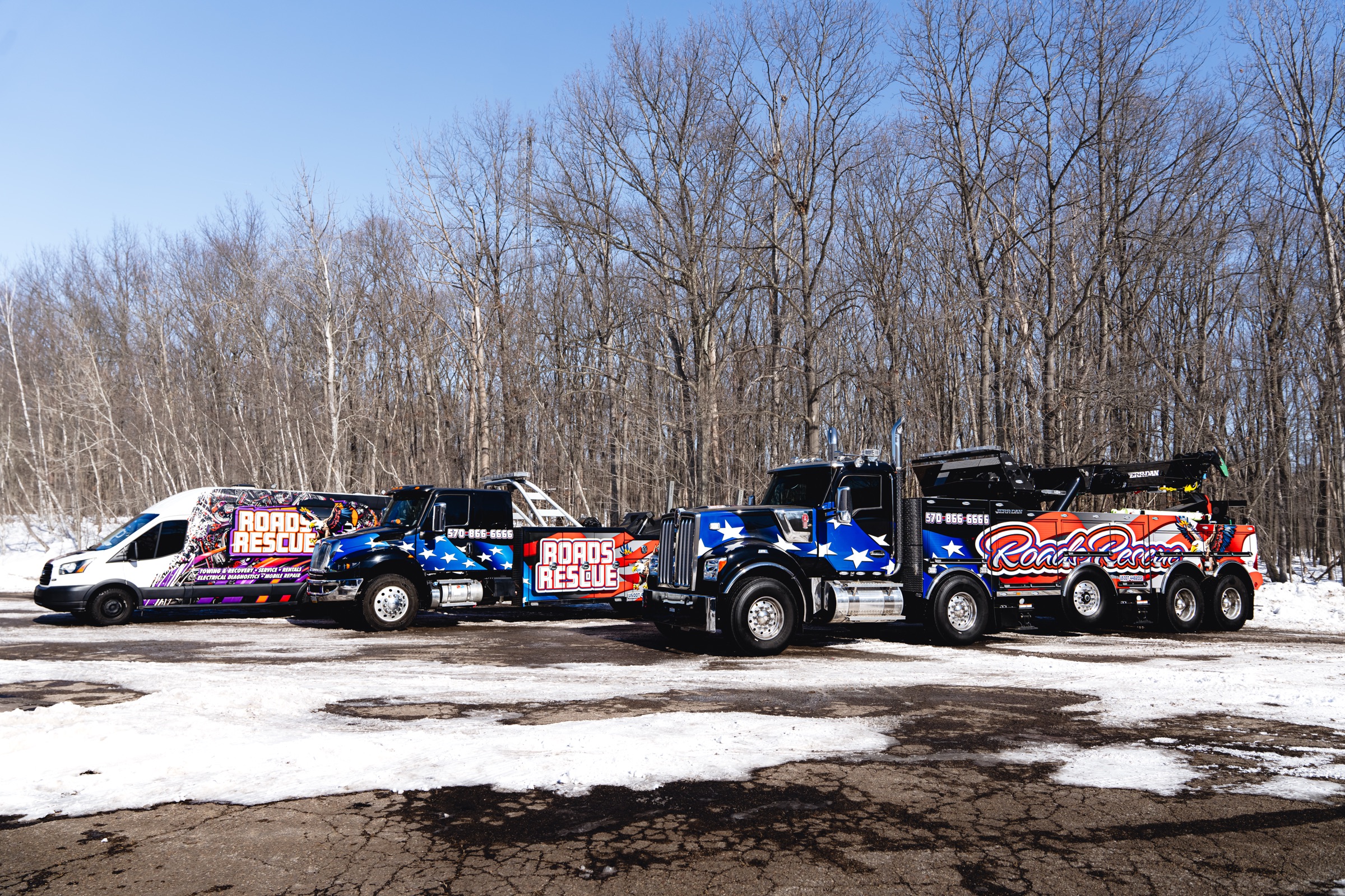 Roads Rescue fleet lineup